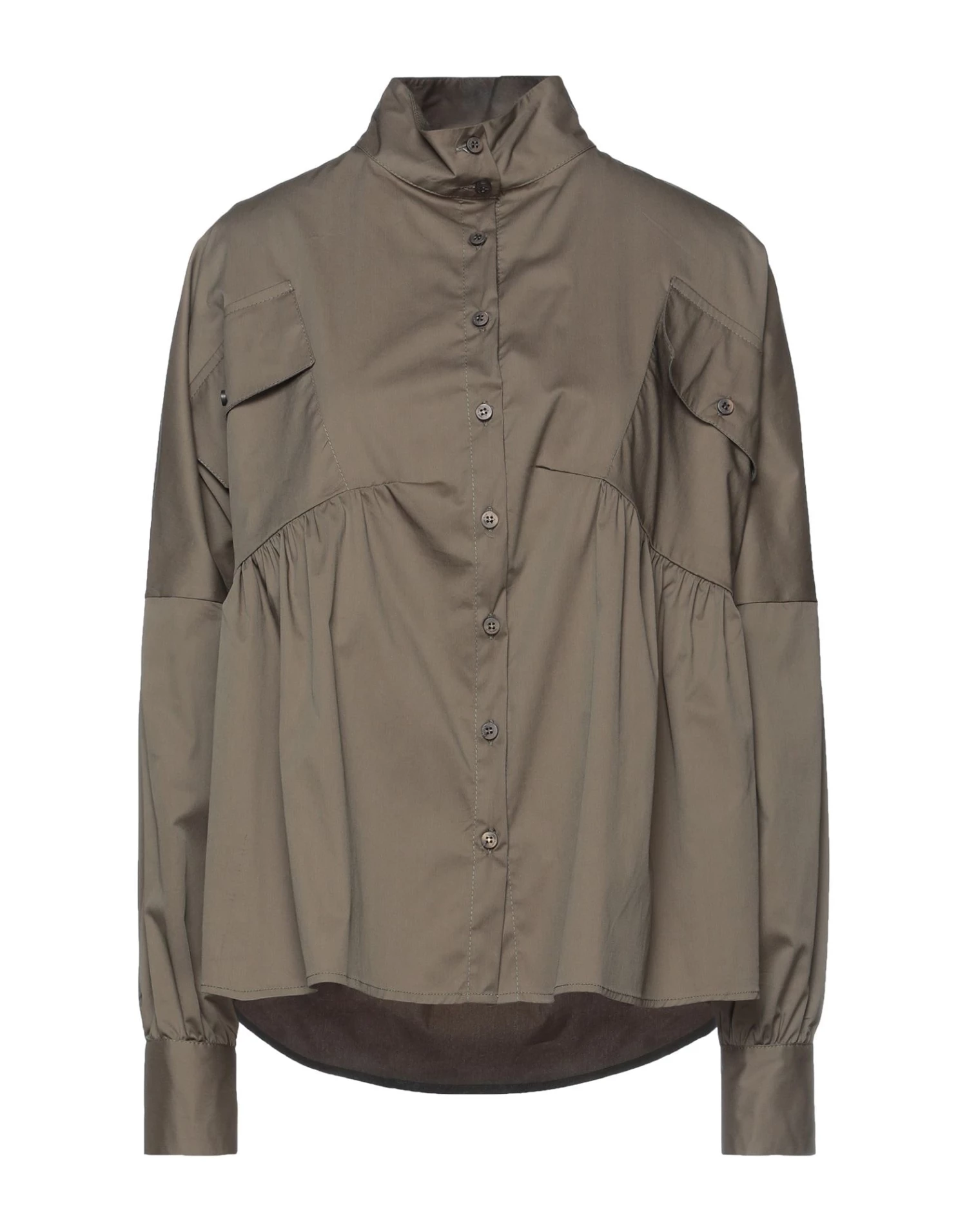 MARC ELLIS Solid Color Shirts & Blouses For Women Black - Image 6