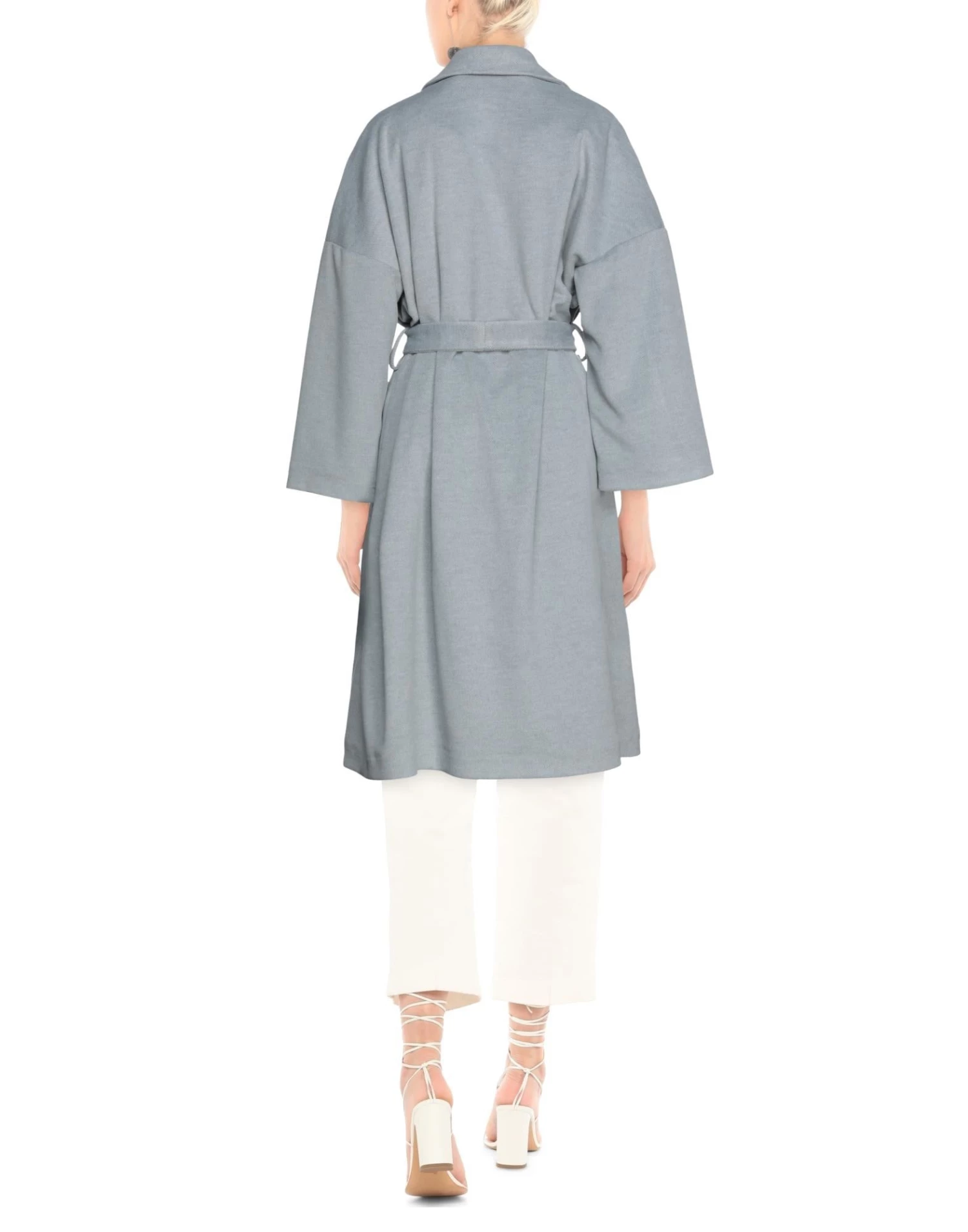 MARC ELLIS Coat For Women Light Grey - Image 3