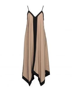 MARC ELLIS Midi Dress For Women Camel