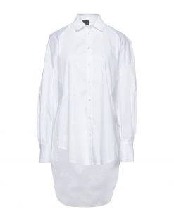 MARC ELLIS Solid Color Shirts & Blouses For Women White